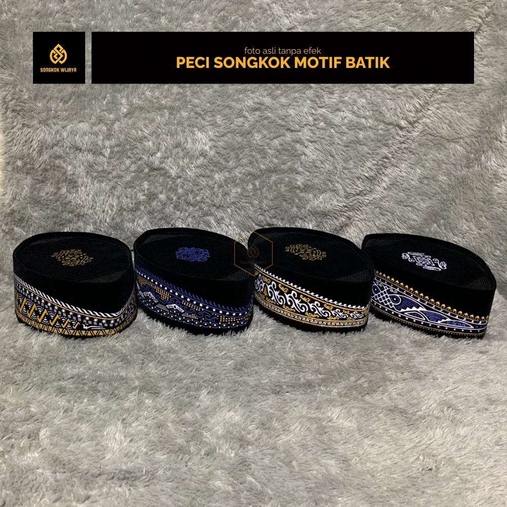Peci Songkok Motif batik